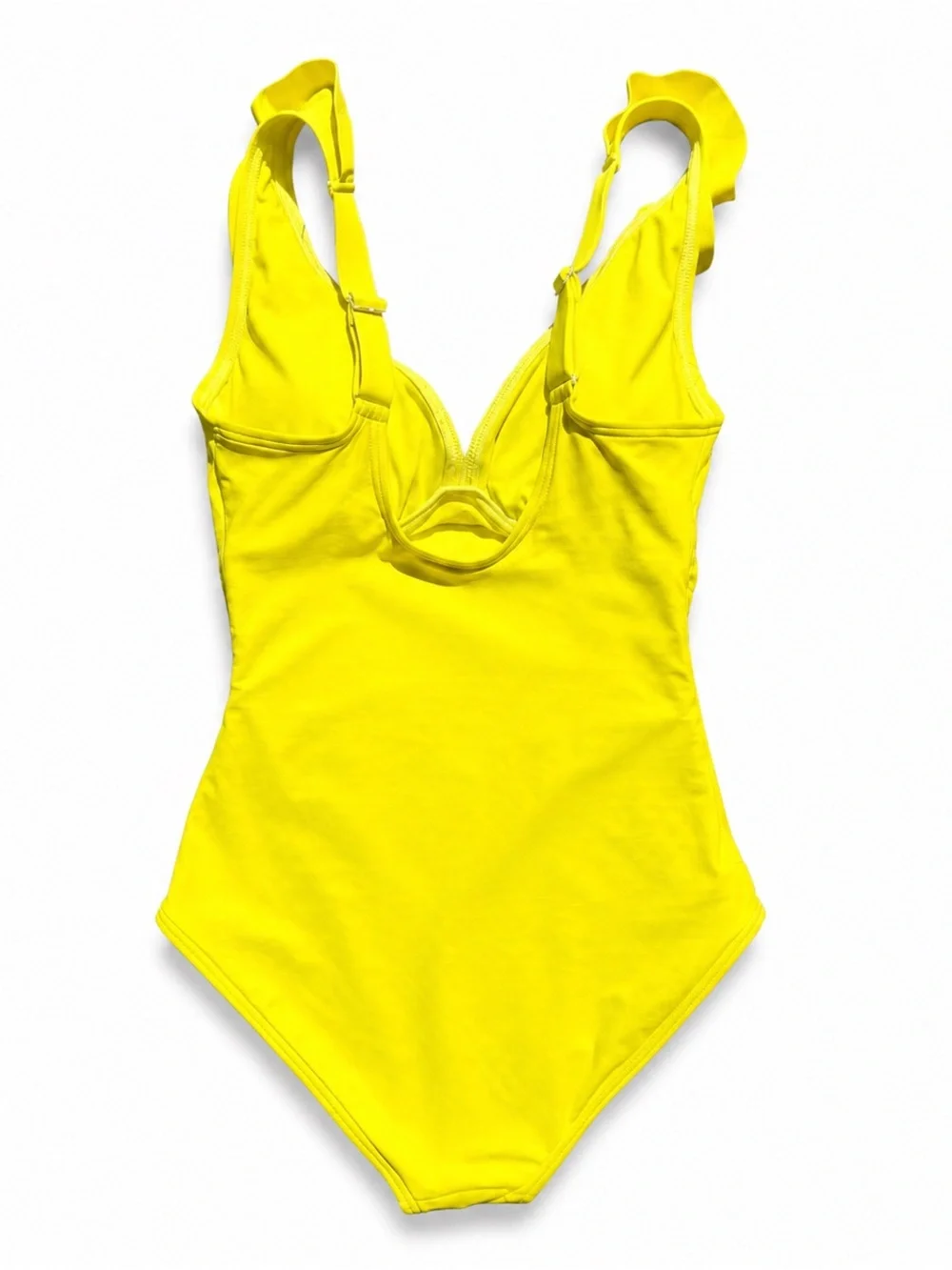 DKNY Bright Yellow One-Piece Swimsuit - Picture 3 of 13